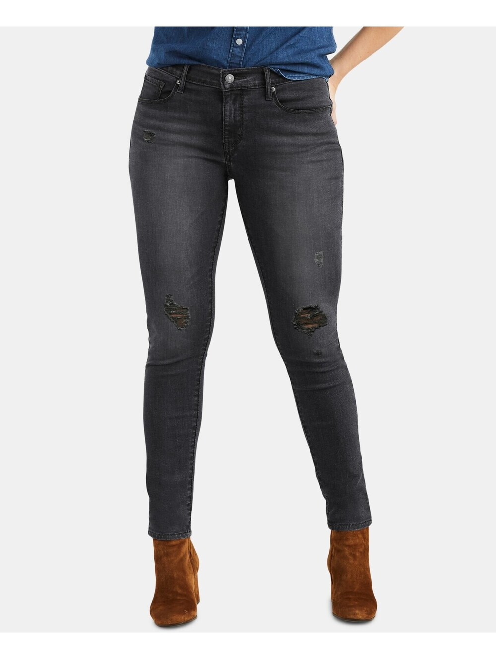 Levis Juniors Curvy Skinny Jeans Size 33